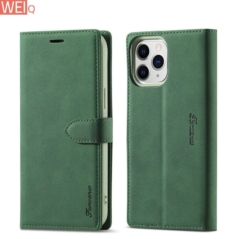 

For iPhone 12 Mini Case Flip Magnetic Phone Case On iPhone 12 Pro Case Leather Wallet Cover For i Phone 12 Pro Max Apple Case On