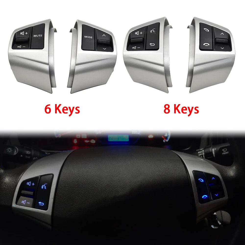 

Remote Control Volume 6/8 bonds Steering Wheel Cruise Control Switch For 2008 2009 2010 2011 Hyundai Elantra HD car accessories