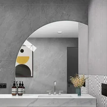 Wall Full Ornament Mirror Irregular Shape Aesthetic Hotel Decorative Jumpsuit Mirror Bathroom Magnifying Espejo Home Decor 