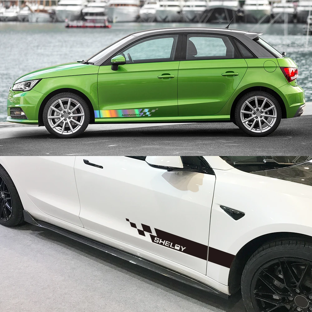 Наклейка на дверь автомобиля для Ford C S MAX экспедиция Fiesta FIGO FLEX Fusion GALAXY GT KA PUMA RANGER