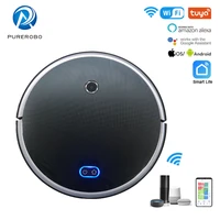 purerobo f8s robot vacuum cleaner smart mopping superb vslamgyroscope navigation sweep and wet mopping floorscarpet auto clean