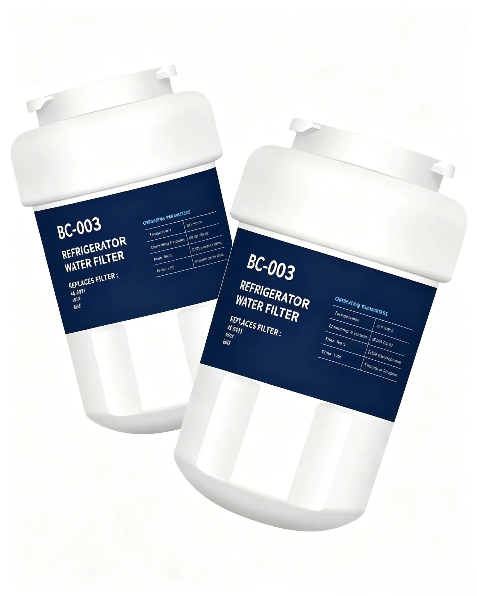 Фото Фильтр для воды для холодильника, 2 шт., замена для GE MWF HDX FMG-1 WFC1201 RWF1060 197D6321P006 PC75009 №1