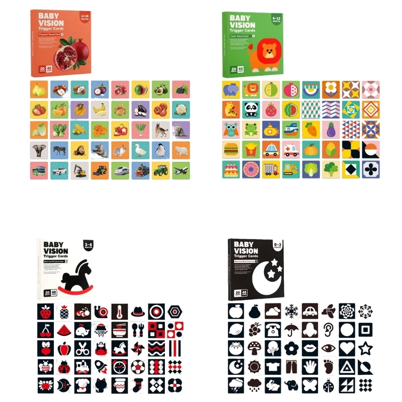 

Детская визуальная стимуляционная карта Сенсорное развитие высокая контрастность детская фонарик H37A