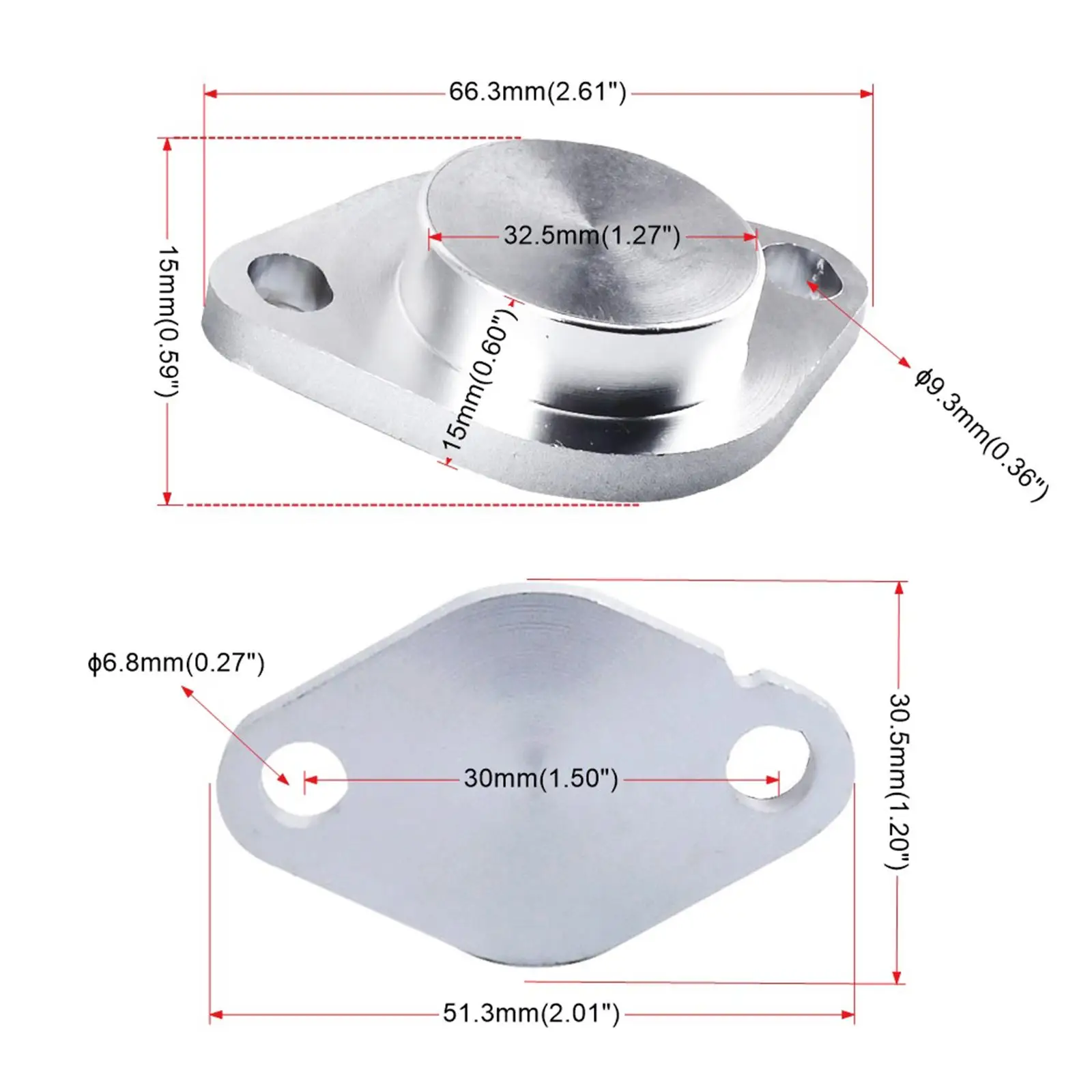 

Egr Removal Blanking Removal Plates Blanking for Discovery 3 for Sport S 2.7