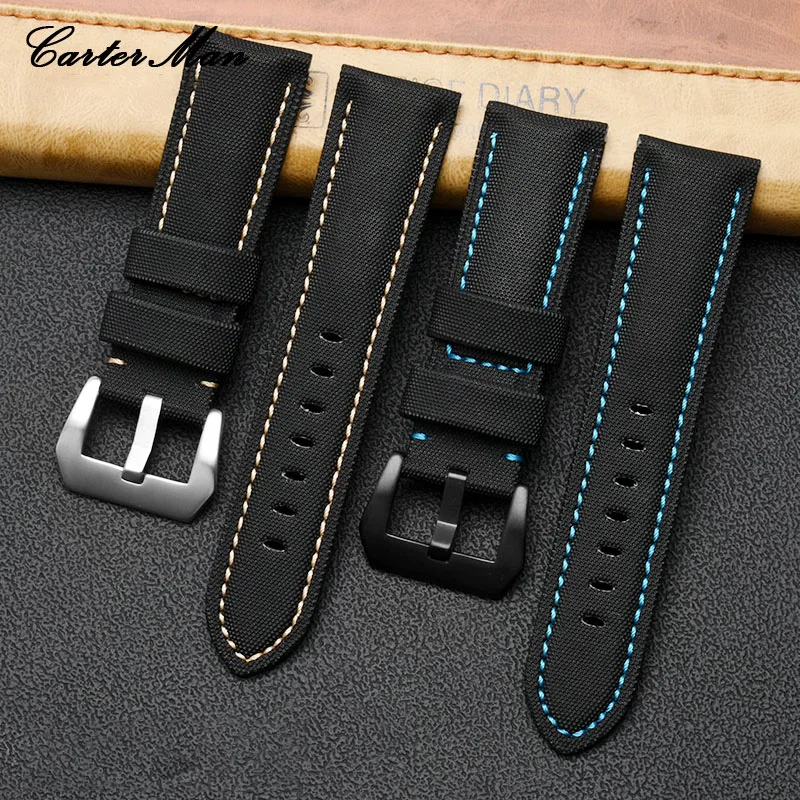 Ремешок для часов Panerai PAM01661 799 616 из углеродного волокна 22 мм 24 26