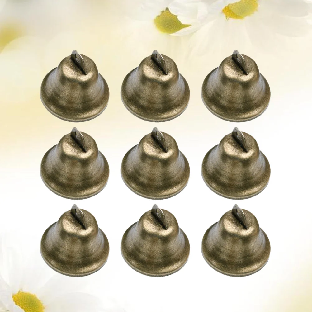 

35pcs Bells Vintage Bells Craft Bells Christmas Bells for Training Housebreaking Making Wind Chimes 38mm