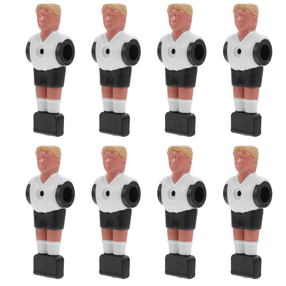 

10 Pcs Soccer Ball Machine Parts Adorable Foosball Players Component Football Guys Resin Replaceable Wear-resistant