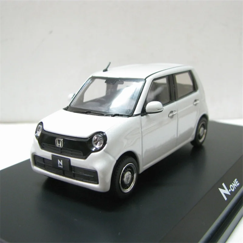 Фото Модель автомобиля Honda K-CAR N-One из сплава, модель литая металлическая мини-автомобиля, модель миниатюрной коллекции в масштабе, детская игрушка в подарок, 1/43 №1