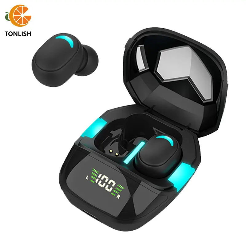 

TONLISH G7S Game TWS Wireless Bluetooth Real Earphone Radio Competition Low Delay In-ear Driver Headphones Earbuds