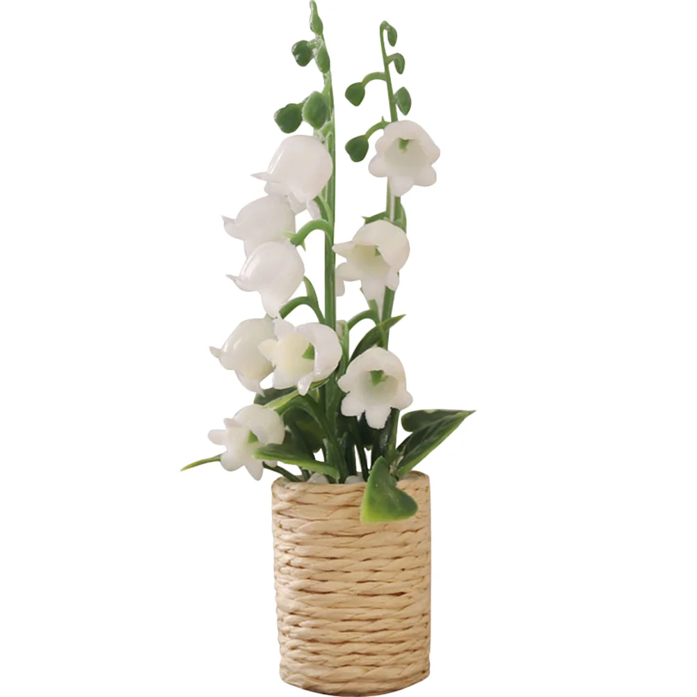 

Tiny Flower Pot Flower Pot Potted Miniature Ornament Miniature Flowerpot Miniature Pot