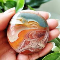 natural stone beautiful ocean palm the wiza play stone spiritual meditation cure yoga exercise feng shui crystal room ornament