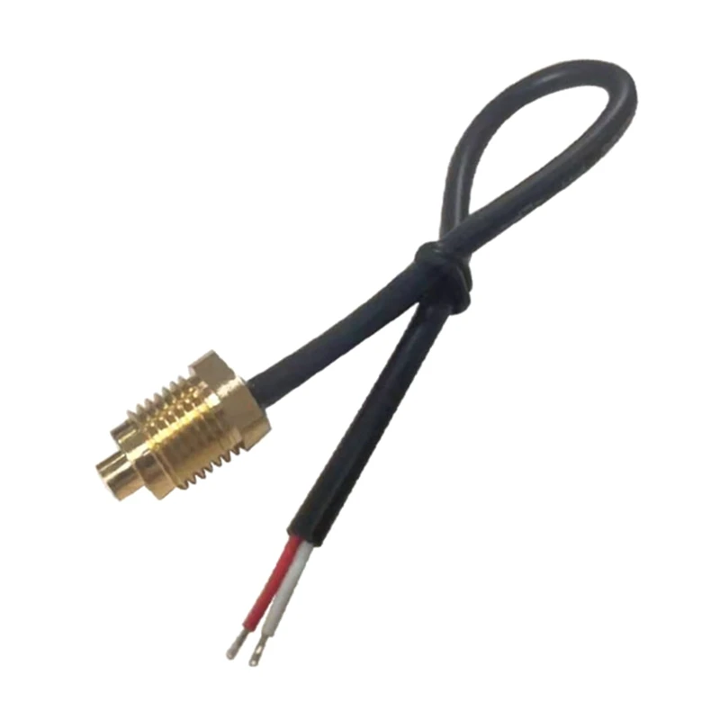 

NTC Temp Sensor Probe M10 Thread Probe Cable High Sensitivity Durable Waterproof