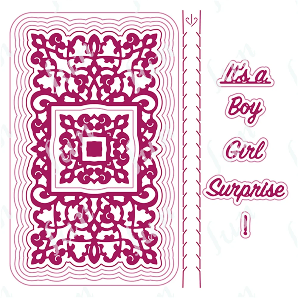 

2022 New Die Set reveal Card Shape 22 Cut Dies Diy Scrapbook Diary Decoration Mold Embossing Template Diy Greeting Card Handmade