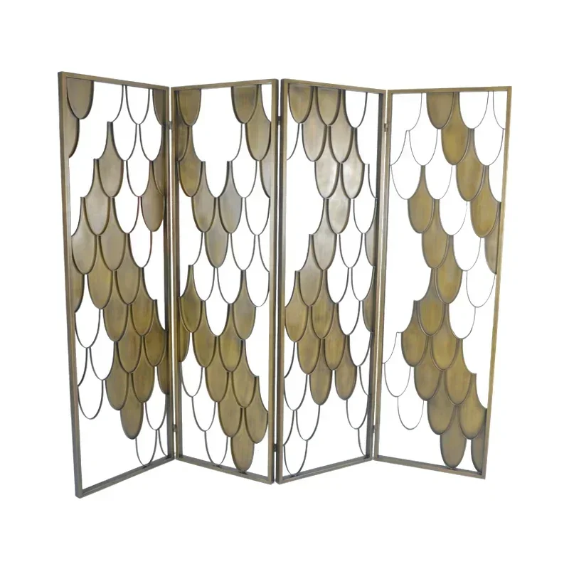 Высококачественная складная перегородка из нержавеющей стали для виллы
