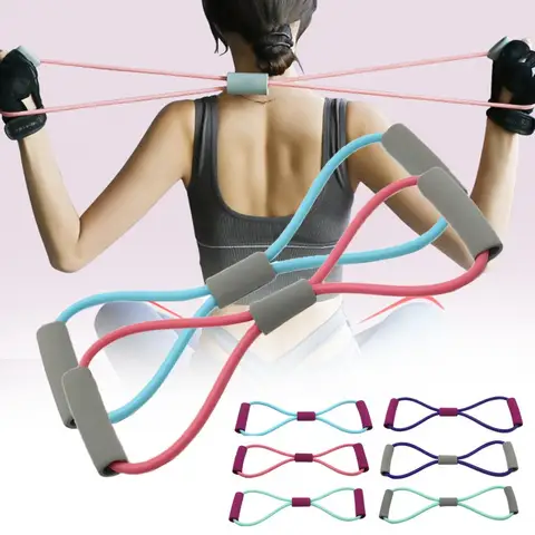 Тренажер ленточный Resistance Bands упражнения