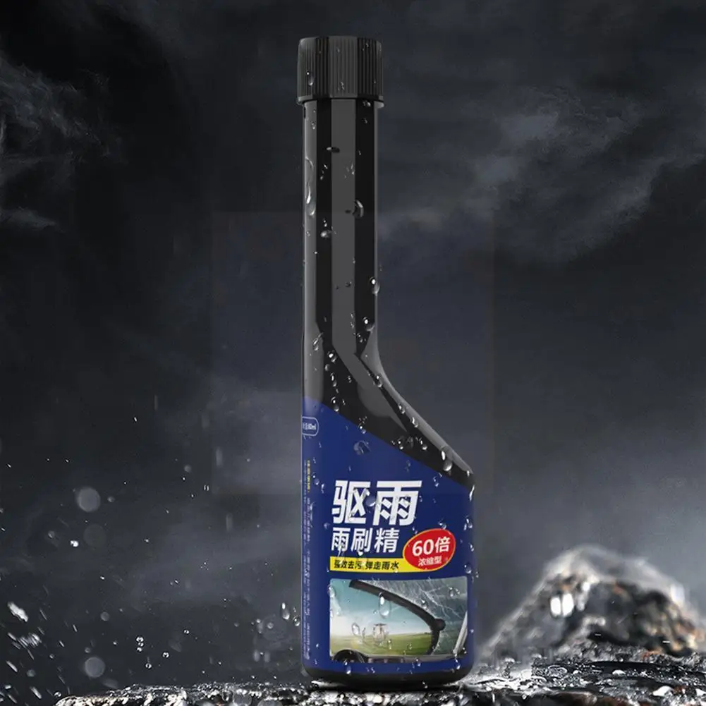 

80ml Car Glass Polish Cleaning Paste Wax Care Window Oil Hydrophobic Glass Repair Scratch Paint Agent Water Remover Film Pr K5i2