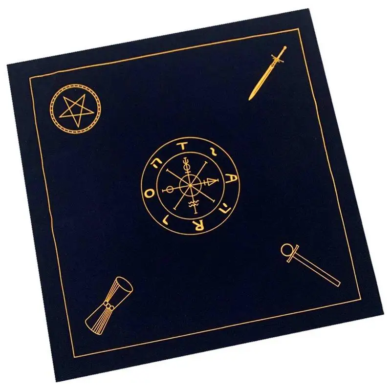 

Таро ткань для чтения астрологии алтальные карты специальная скатерть квадратная Астрология Таро карты гадания специальная скатерть для мужчин