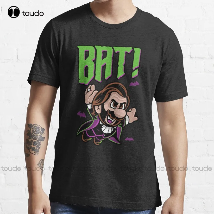 

Bat! Shirt What We Do In The Shadows Vampire Horror T-Shirt Girl Shirts Custom Aldult Teen Unisex Digital Printing Tee Shirt