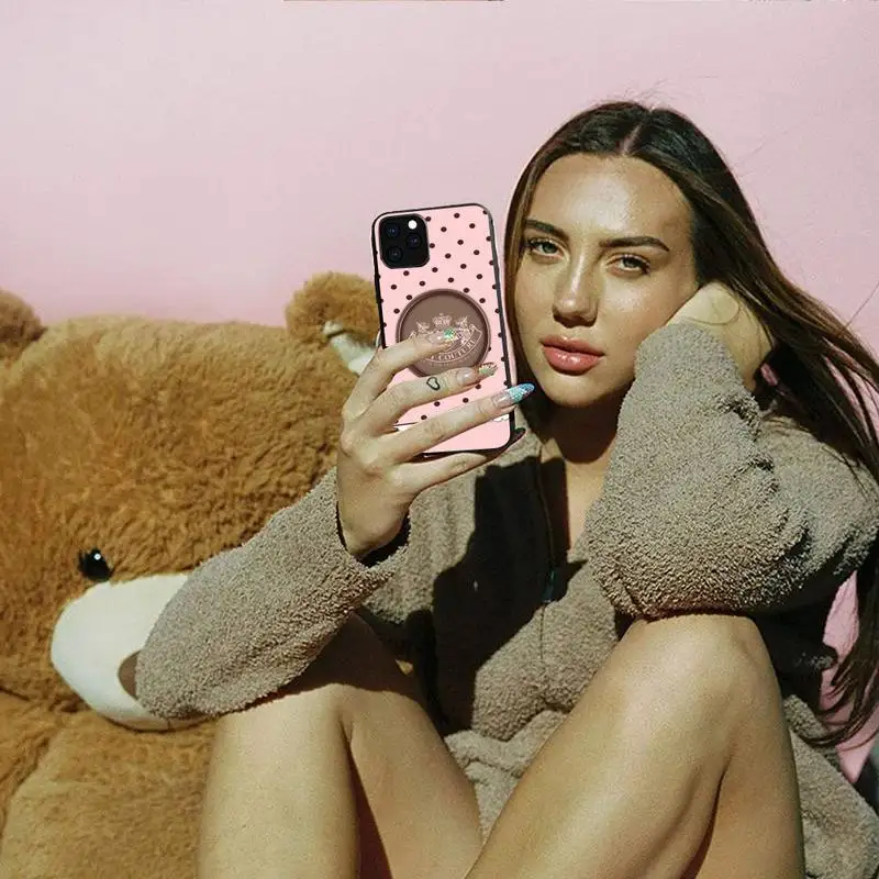 

Brand Juicyes Couture For Woman Phone Case For Iphone6 6s 7 8 Plus XR X XSmax 11 12 13 14 Pro Mini Max