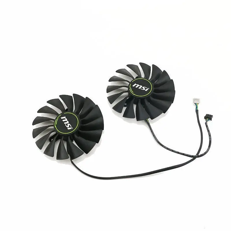 Фото PLA09215B12H DC 12 В 0,55 90 мм RTX 2080TI Вентилятор охлаждения для Msi Geforce RTX 2080TI 2080 Супер видео вентилятор для тележки №1