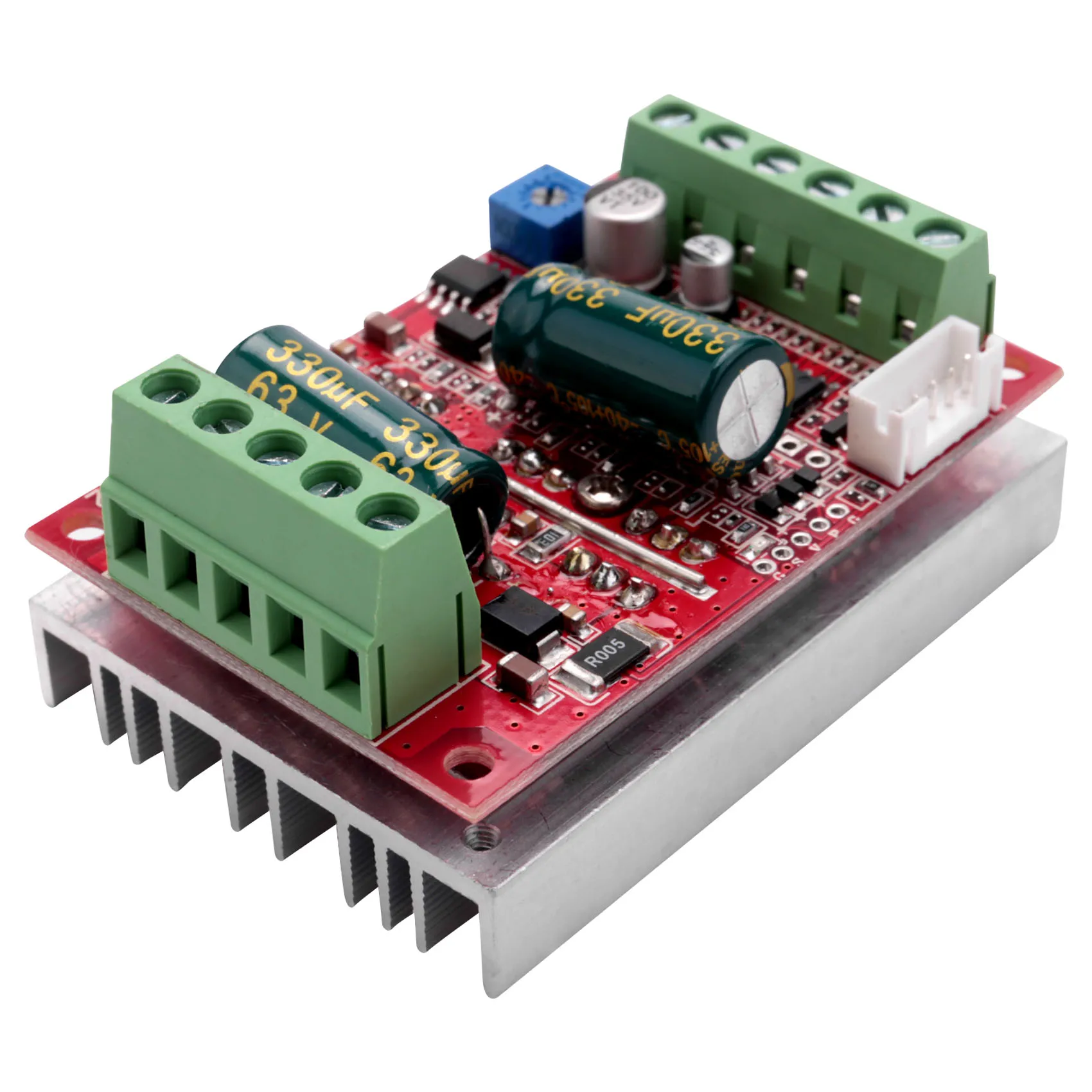 DC 6-60V 400W BLDC трехфазный бесщеточный контроллер двигателя постоянного тока PWM Hall