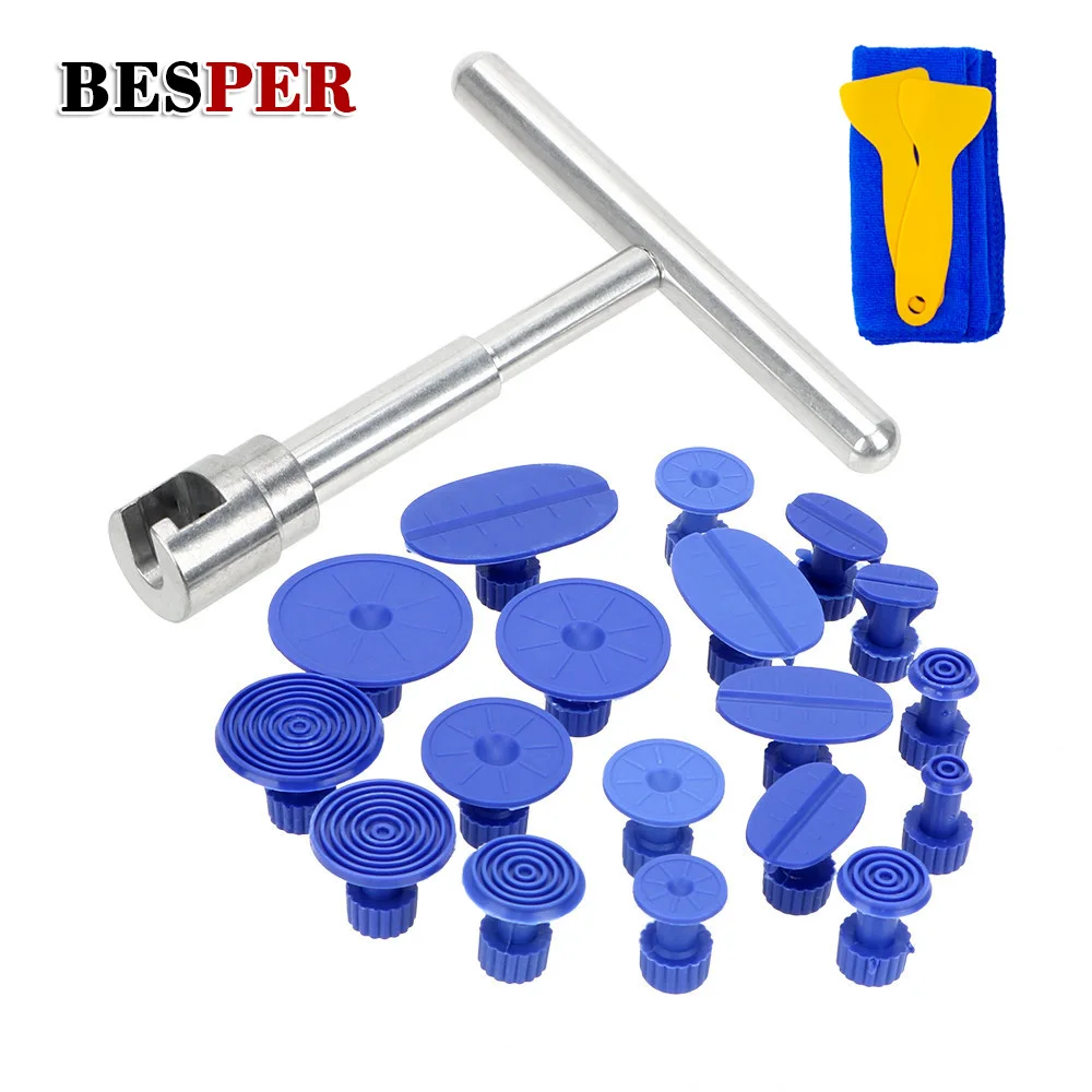 

Автомобильные Инструменты для ремонта вмятин без покраски, комплект для ремонта вмятин, автомобильный вытягиватель вмятин с градом, набор ...