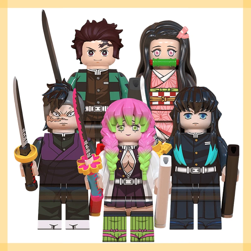 

Фигурки из аниме «клинок рассекающего призрака», детали для сборки, игрушки для девочек, орфография, подарки