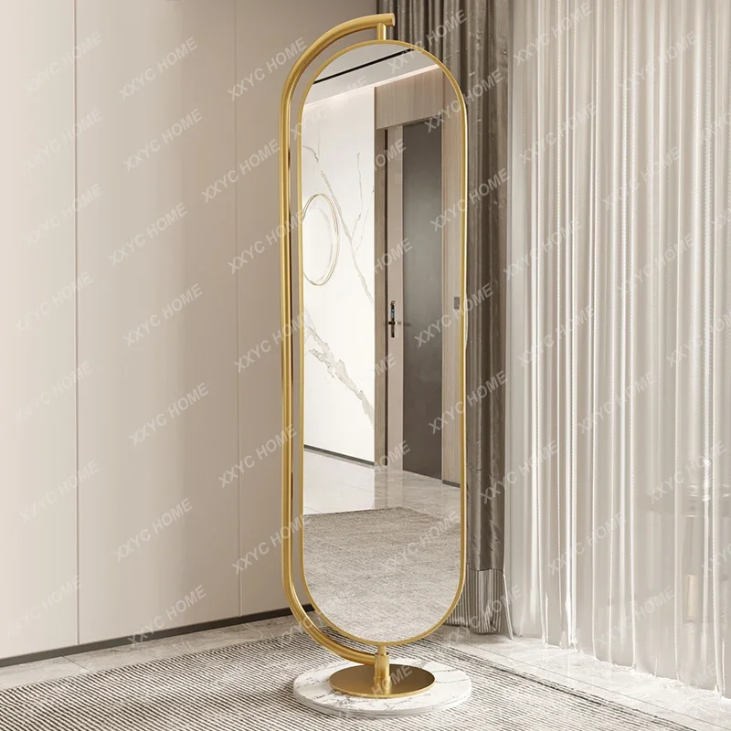 

Full body floor mounted dressing female bedroom fitting student dormitory wall mounted mirror