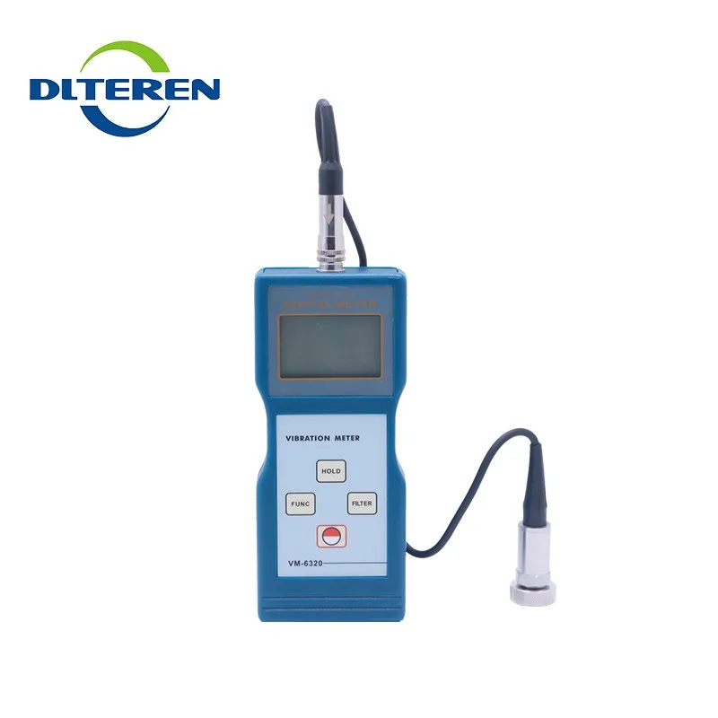 

DTI-VM-6310 Digital Vibration Meter Data Vibrometer Meter Tester Gauge