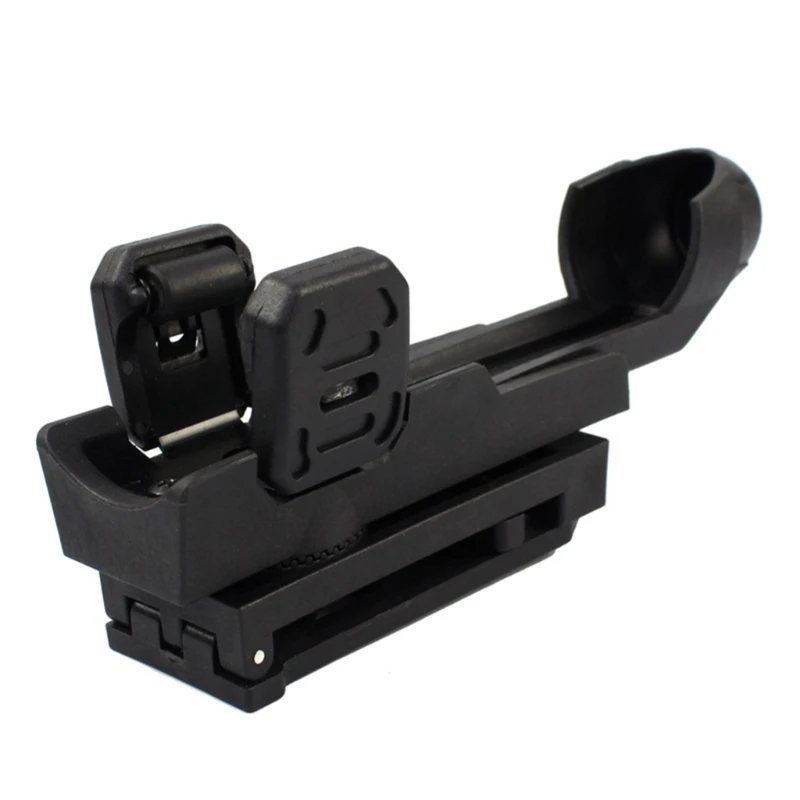 Тактический чехол для фонарика вращающийся на 360 градусов держатель с зажимом