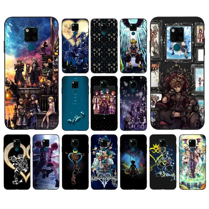 

Disney Kingdom Hearts Phone Case for Huawei Mate 20 10 9 40 30 lite pro X Nova 2 3i 7se