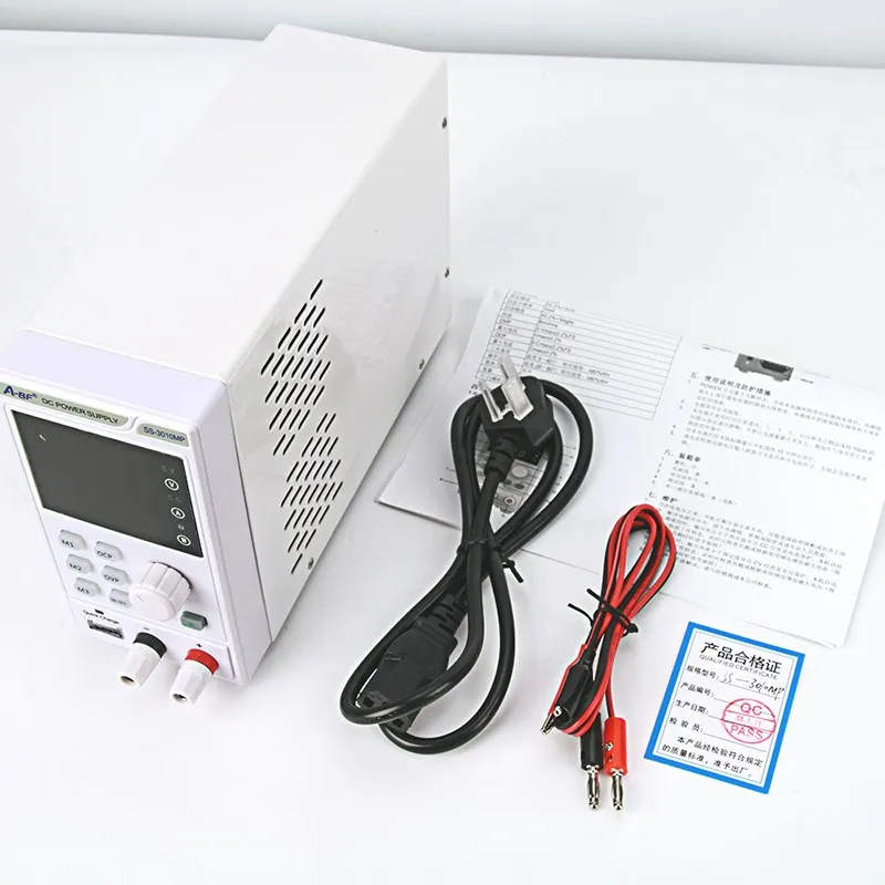 Стандартный источник питания постоянного тока 30 В 10 А программируемый цифровой