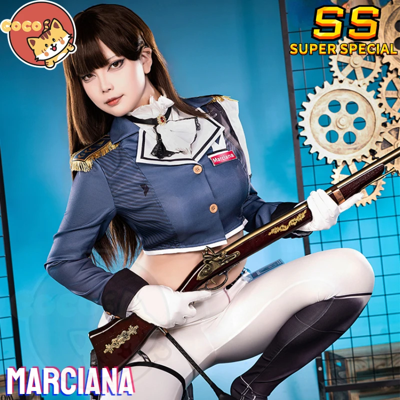 Костюм для косплея NIKKE Marciana парик богини победы кокос-СС