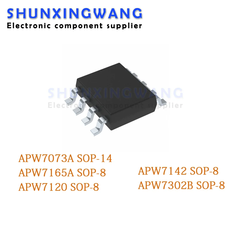 5 шт. APW7073 APW7073A SOP-14 7073A APW7073KE APW7165A APW7165 APW7120 APW7142 APW7302B APW7302 SOP-8