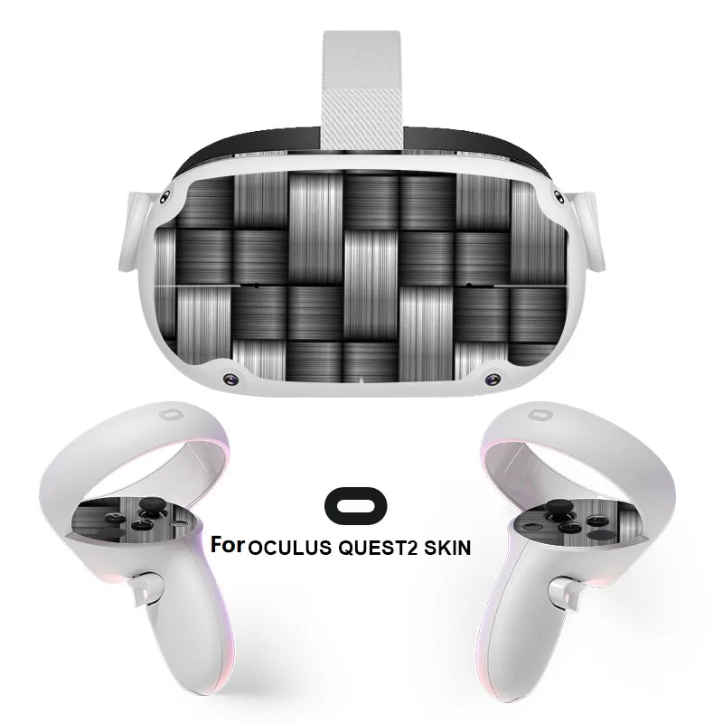 

Наклейка виртуальной реальности для Oculus Quest 2, гарнитура виртуальной реальности, мультяшная защита, ПВХ чехол для Oculus Quest 2, аксессуары виртуа...