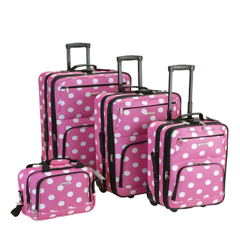 Luggage Galleria 4 Piece Softside Expandable Luggage Set F46