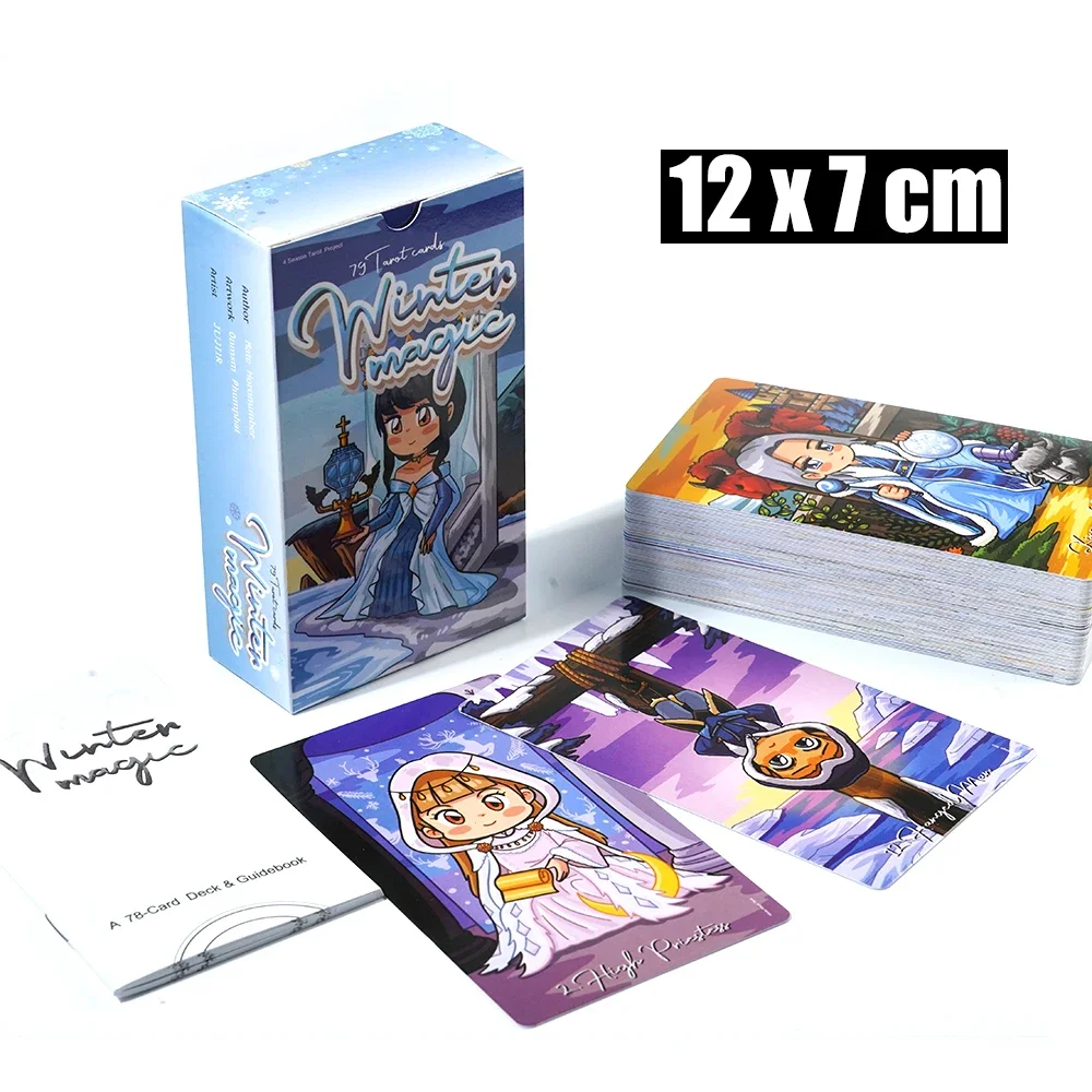 

78 шт., волшебный Таро для гадания, 12x7 см