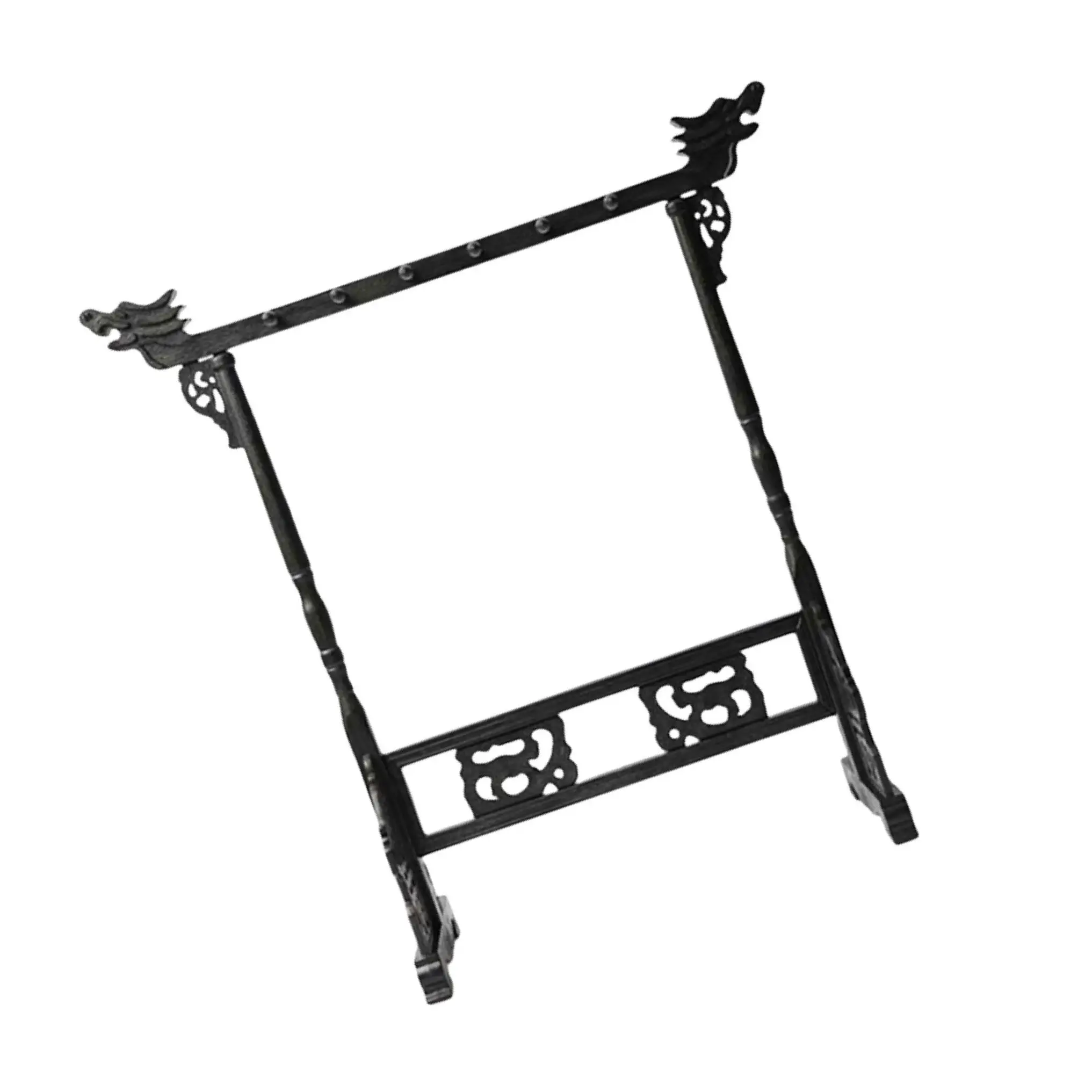 

Calligraphy Pen Holder Stand Traditional Chinese Writing Brush Rack 12 Hook
