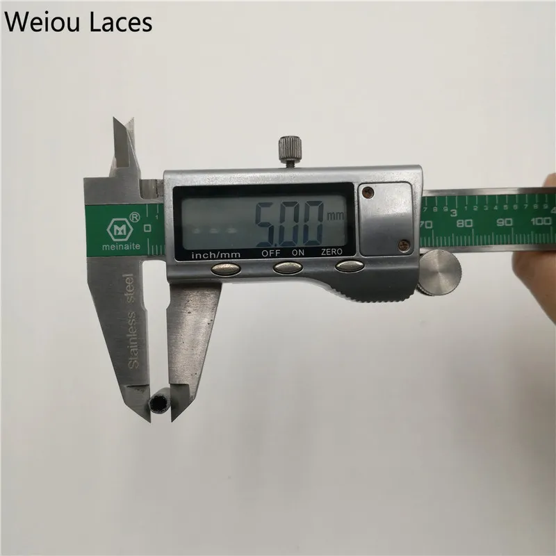 WeiouLace Decorative Tips 22*5MM Grey Glitter Reflective Plastic String Aglets Night Run Athlete Rope Heads 100pcs/lot Wholesale