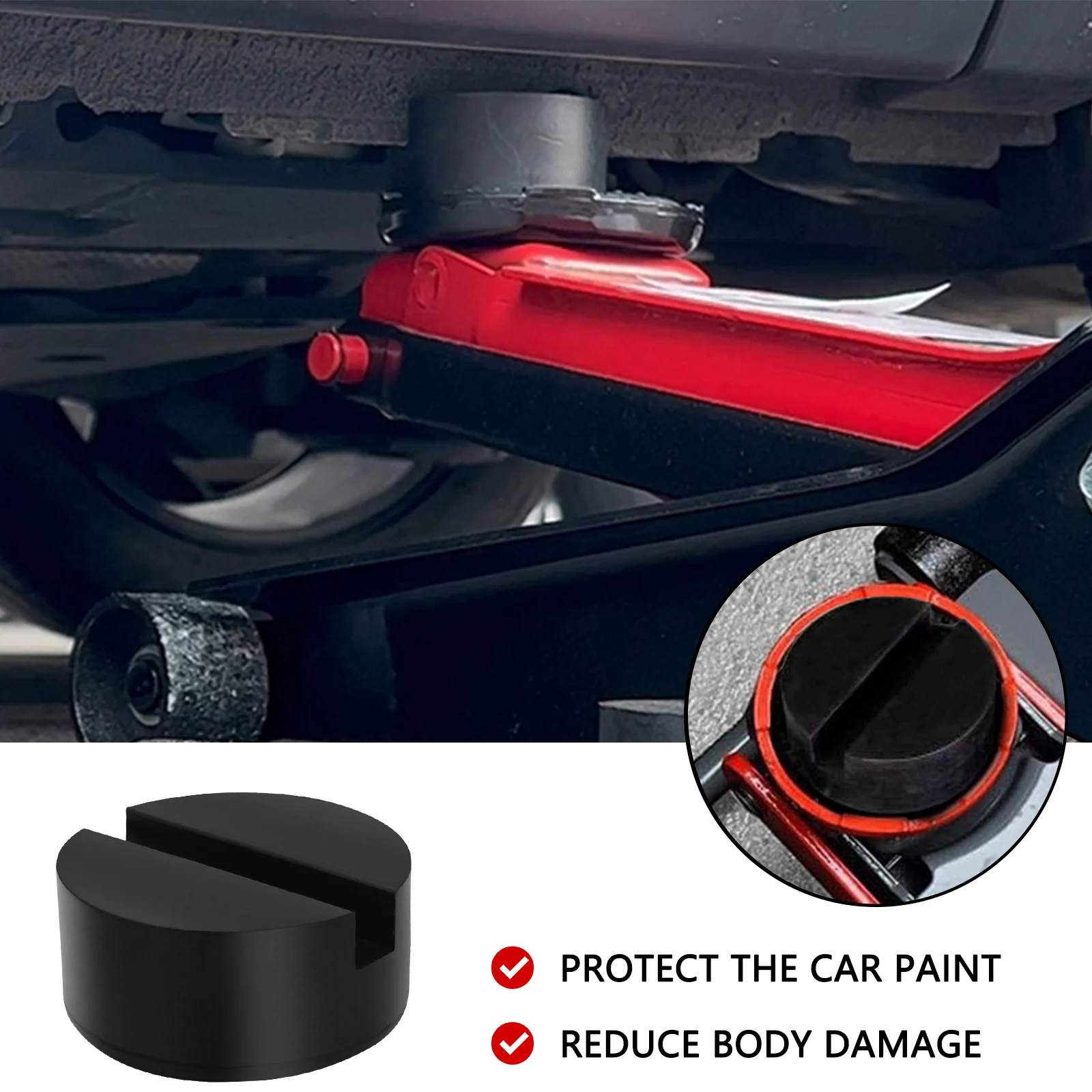 Резиновые прокладки для автомобильного подъемника напольная стойка с прорезью