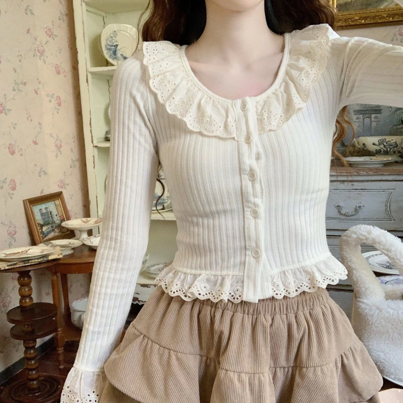 Женские полиэстеровые блузки Kawaii