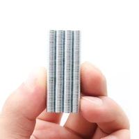 ndfeb small magnet 5x1mm permanent magnet king strong magnet steel magnetic galvanized nickel plated strong magnetic small disc