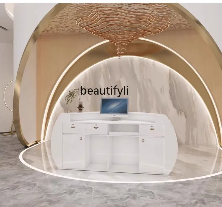 Креативная Круглая Простая модная компания Служба обслуживания регистрации