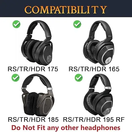 Фото Охлаждающие гелевые амбушюры для наушников Sennheiser RS165/TR165/RS175/TR175/RS185/TR185/RS195/TR195 (RS/TR 165 175 185 195 RF), сменные №4