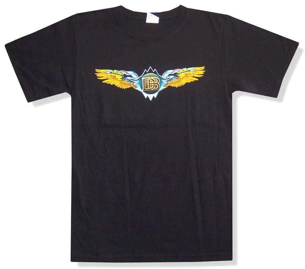 

Doobie Brothers Wings Logo Tour 2010 NJ-FL Black T Shirt New