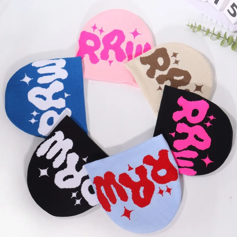 Вязаные Шапки-бини Унисекс Высококачественные Теплые Модные Универсальные