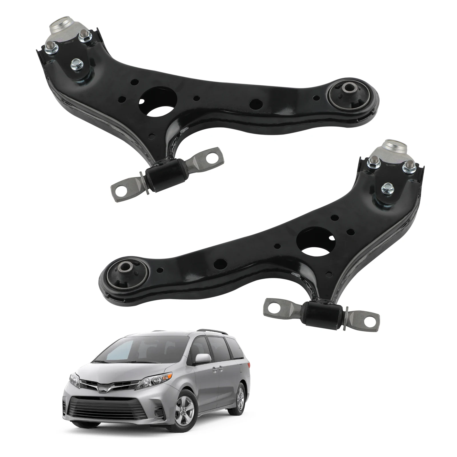 2x передний нижний рычаг управления с шаровым шарниром для Toyota Sienna 2011 2012 2013-2020