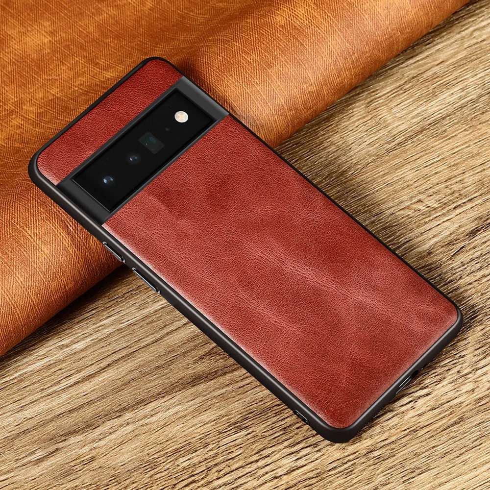 

Чехол для телефона из натуральной воловьей кожи для Google Pixel 6 Pro, чехол 6 5 Pixel 4 4A Pixel 5A 5G, роскошный чехол с полным покрытием 360 градусов