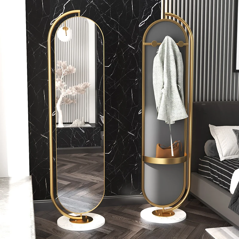 

Storage Standing Mirrors Decorative Frame Big Size Large Mirrors Nordic Luxury Espejo Cuerpo Entero Room Decoration Aesthetic