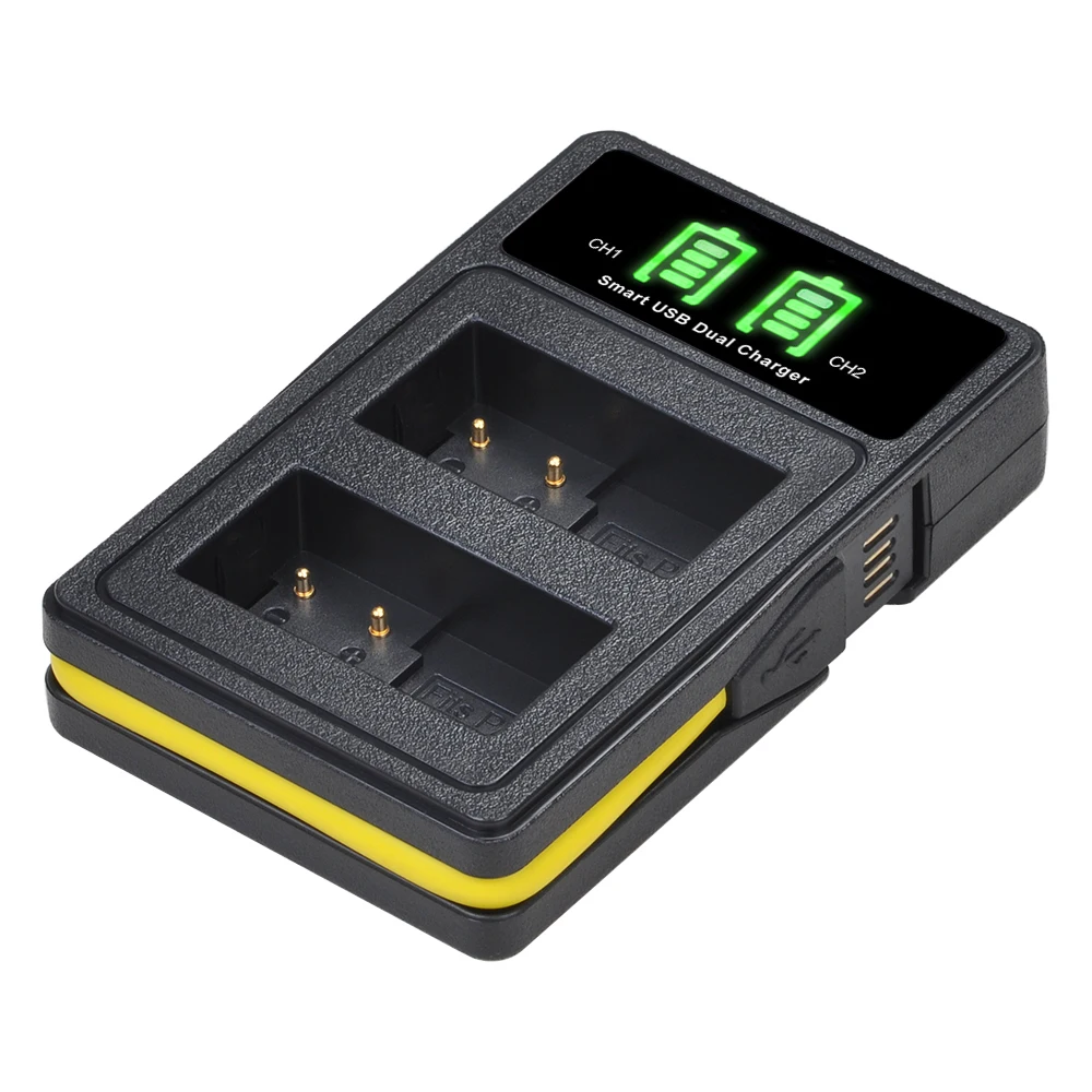Фото Аккумулятор PowerTrust DMW-BLC12 DMW-BLC12E + двойное зарядное устройство с ЖК-дисплеем и USB для Panasonic Lumix DMC-FZ200,FZ300,FZ1000,FZ2500,G5,G6,G7,GX8 №3